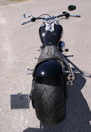 Harley Davidson Softail FXSTI Black Interceptor